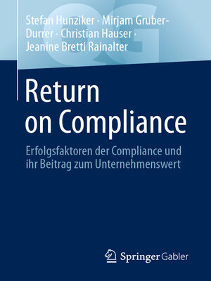 cover image of Return on Compliance